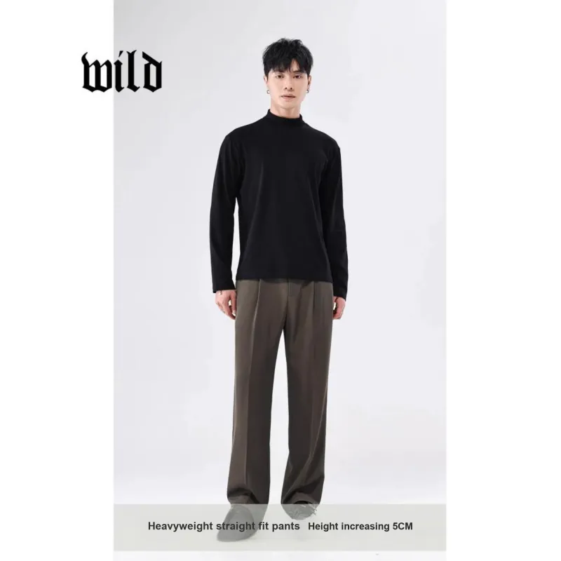 WILD LEADER Suit Trousers Men-2