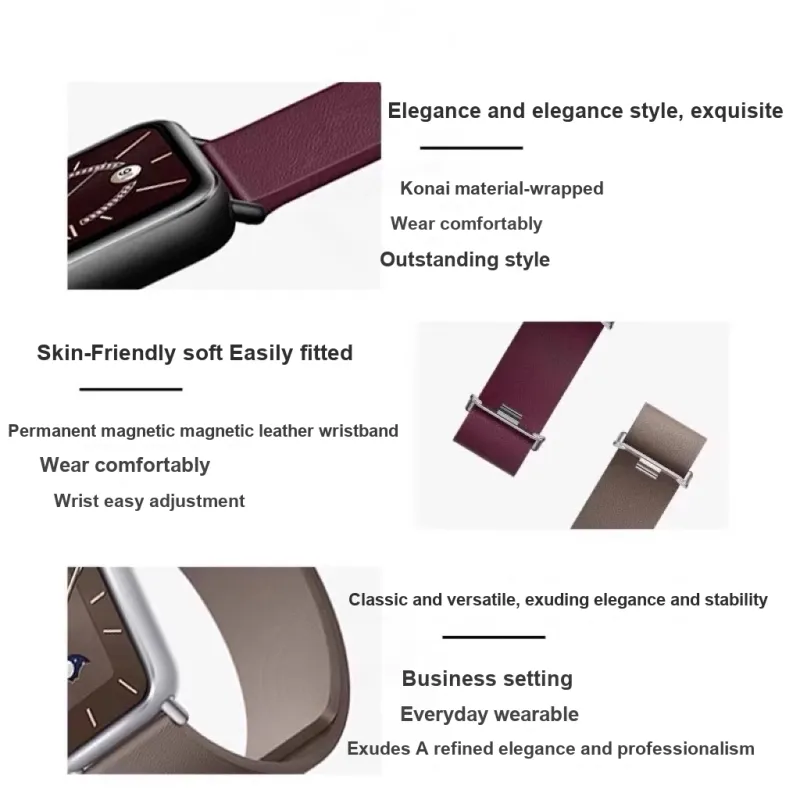 CHUANGYIDA Xiaomi Compatibility Watch Band Premium Accessories Konapi Material-3