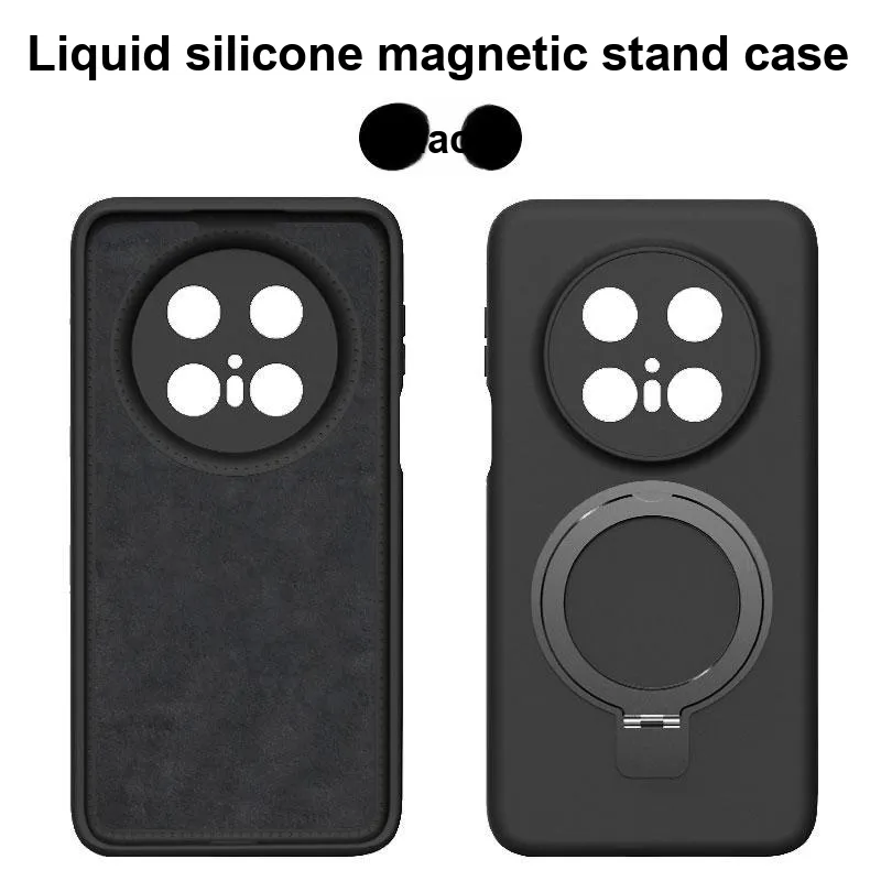 KRETA Silicone Material Magnetic Stand Phone Case Compatible With Huawei MATE70-15