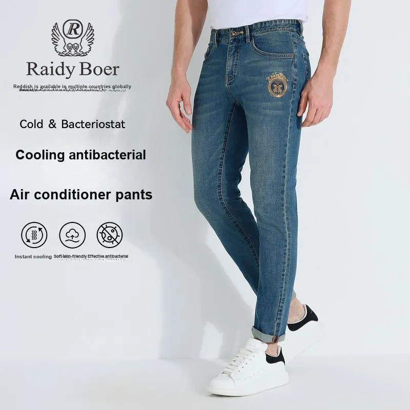 Raidy Boer Jeans Men's Light Blue-2