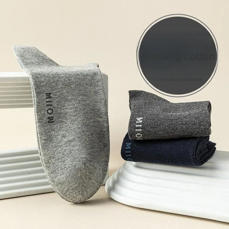 MIIOW Mid Calf Socks Unisex 5 Pack-1
