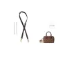 [Single Purchase]Black 1.5cm Two-Section Shoulder Strap-Includes Protective Ring