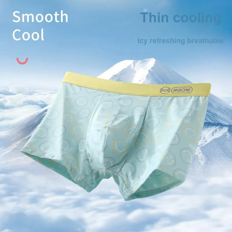 MIIOW Trendy Party Collection Cooling Summer Collection Underpants Men's 3 Pack-16