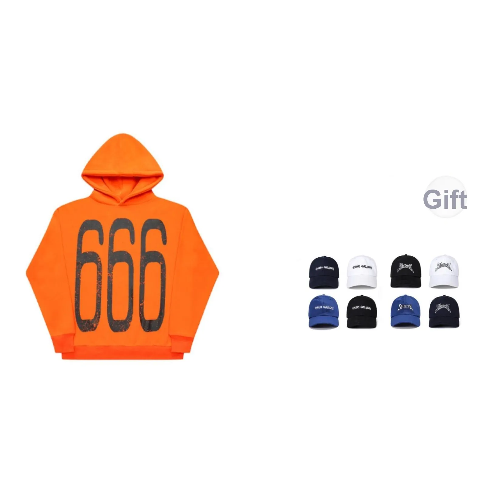 SKUNK GALLERY Свитшот Унисекс Оранжевый