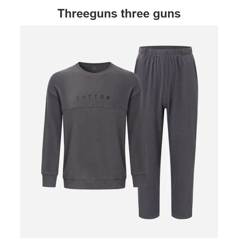THREEGUN Men Pajama Sets-3