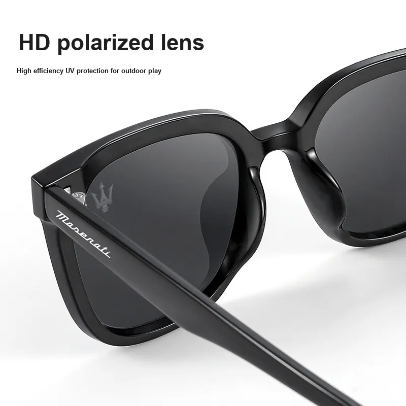 Maserati TR90 Square Sunglasses Unisex-2