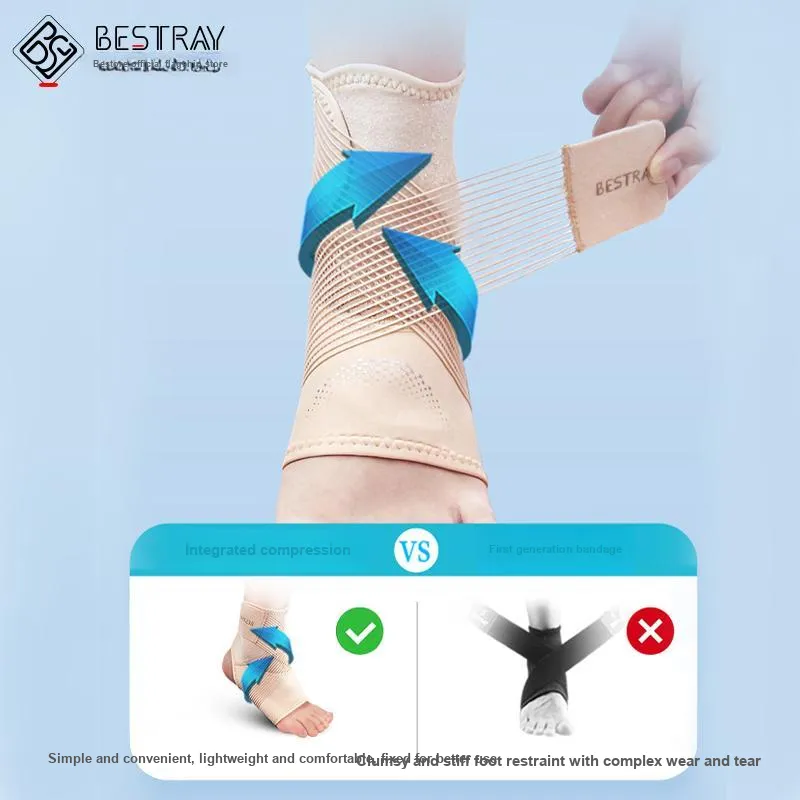 BESTRAY Ankle Braces Soccer Basketball Running Cycling Kids' Polyamide-10
