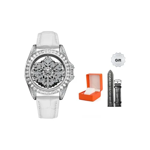 MEGIR Кварцевый механизм Женские часы 40мм*40мм*15мм Скелет