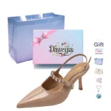 Nude Pink Bowknot Box with Gift Included