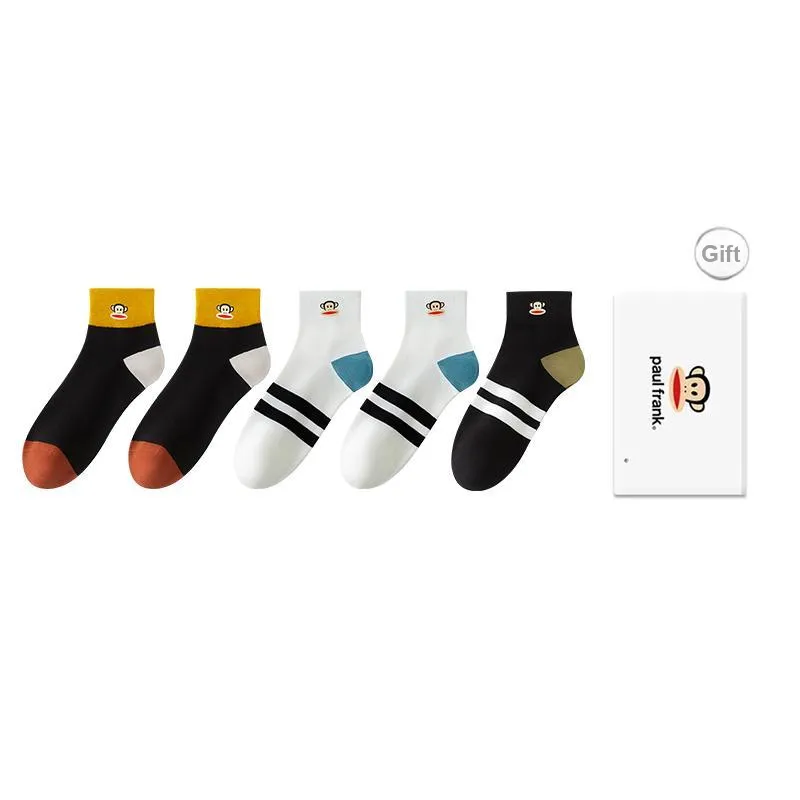 PAUL FRANK Mid Calf Socks Men's Box 5 Pack-25