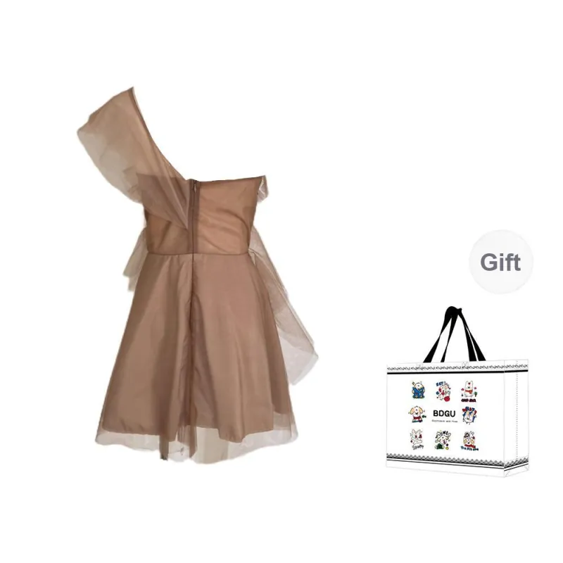 BDGU Sleeveless Dress Women's Brown-1