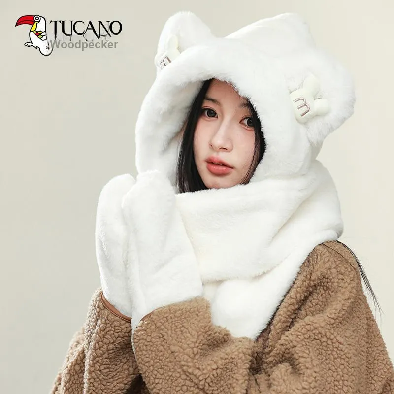 TUCANO Polyester Hoods & Plush Hats Unisex-5