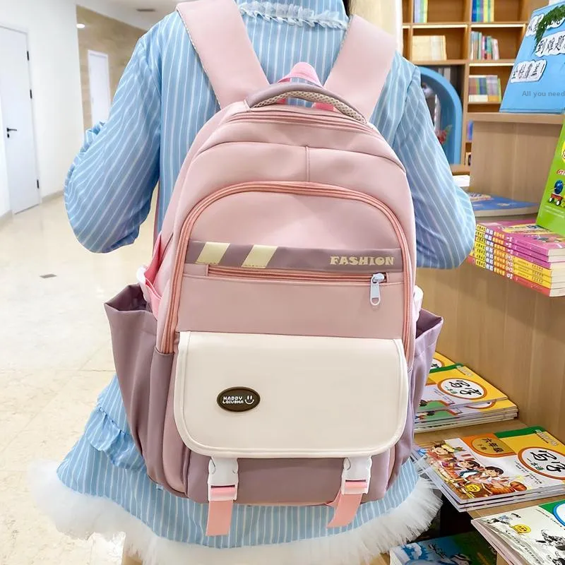 GEERDUN Nylon Backpack Regular Unisex Multicolor-15