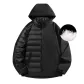 Obsidian Black-Down Jacket Liner (Duck Down)