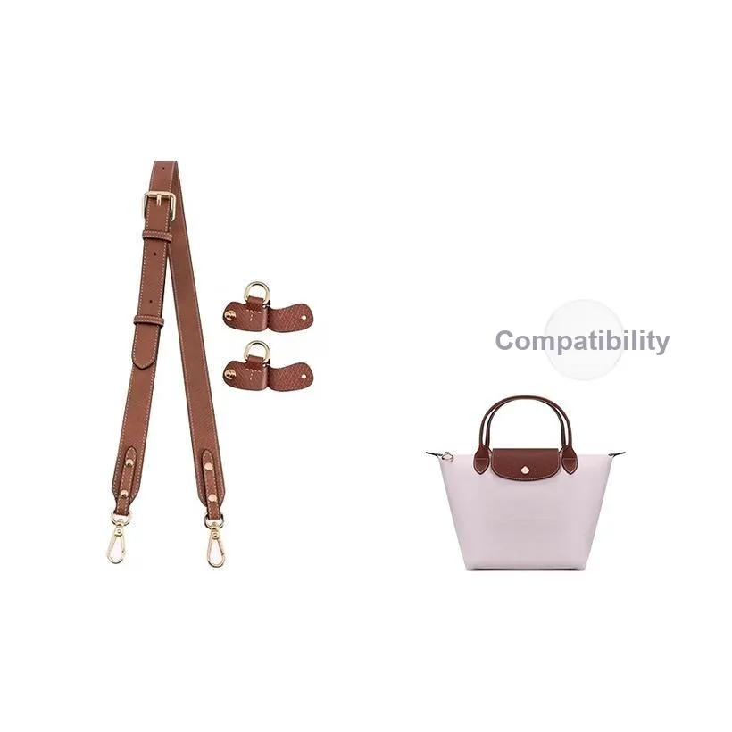 Ingenuity Handmade Cow Leather Bag Strap Women's Multicolor