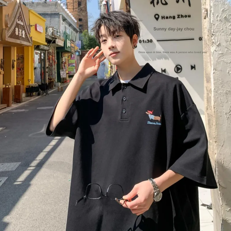 HOKLV Polo Shirts Unisex-9