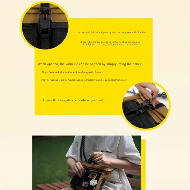 Nikon Camera Bags Compatible With SLR Cameras On The Market Wear-resistant And Waterproof-2