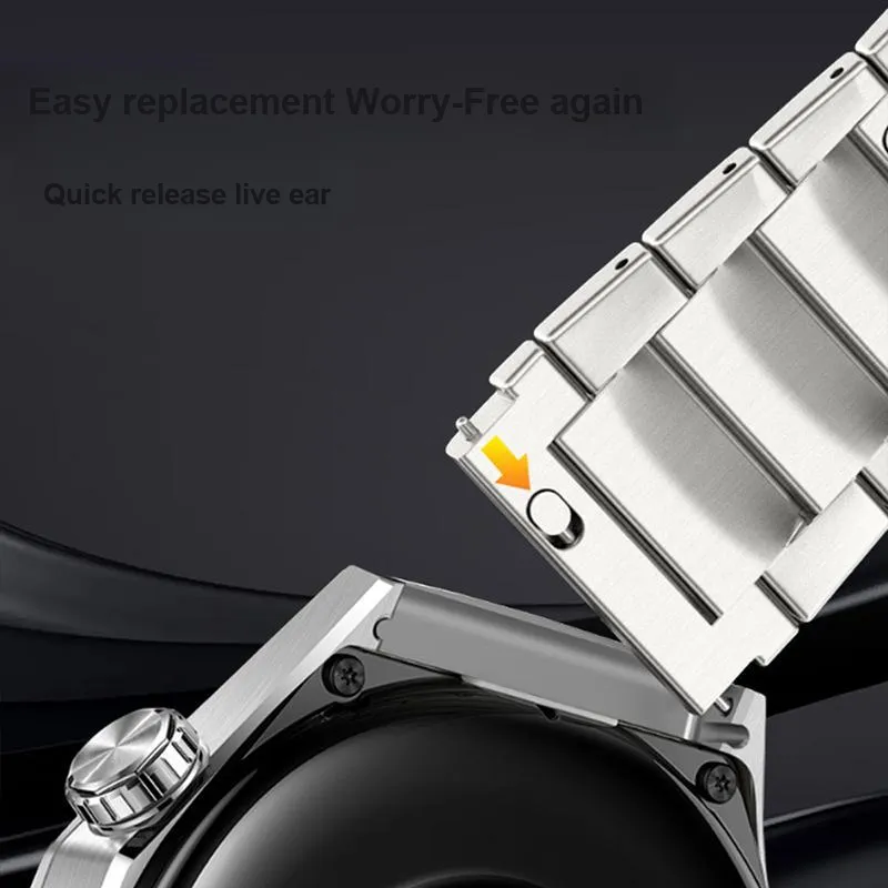MILANQIAN M&Q Huawei Compatibility Watch Band 180MM Stainless Steel Material-2