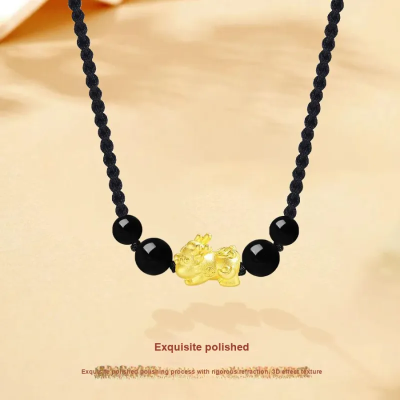 Master Kim Agate Necklaces Unisex-3