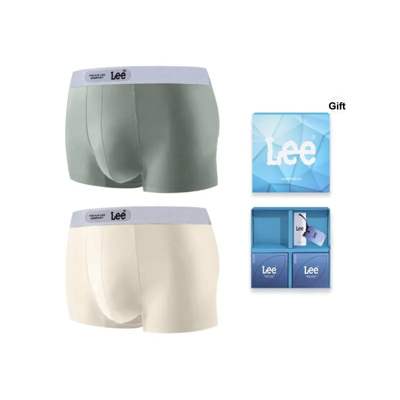 Lee Buddy Lee Series Underpants Men's Gift Box Of 2 Strips-19
