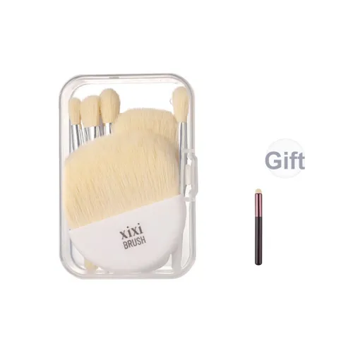 XIXI Мини Портативный Набор Кистей для Макияжа Loose Пудра Тени для Веки Румяна Хайлайтер Мягкая Кисть Мягкая