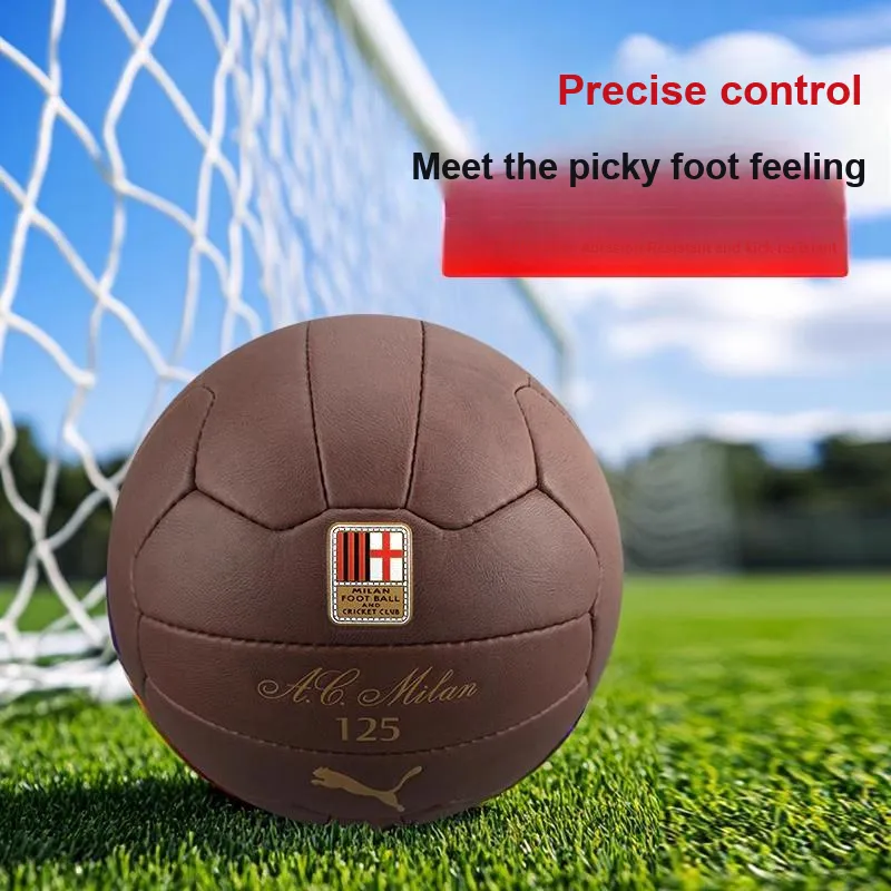 PUMA Size 4 5 Size Soccer PU Hand Stitched Soccer Ball Unisex Brown-1