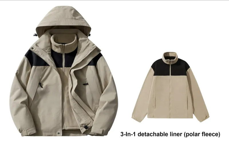 BOBBY ABLEY Waterproof And Windproof Jackets Coats Unisex-13