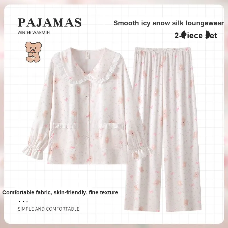 JINXU Women's Pajama Sets-1