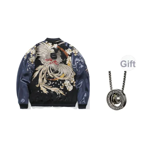 MG Синий Двусторонний Мужской Куртки