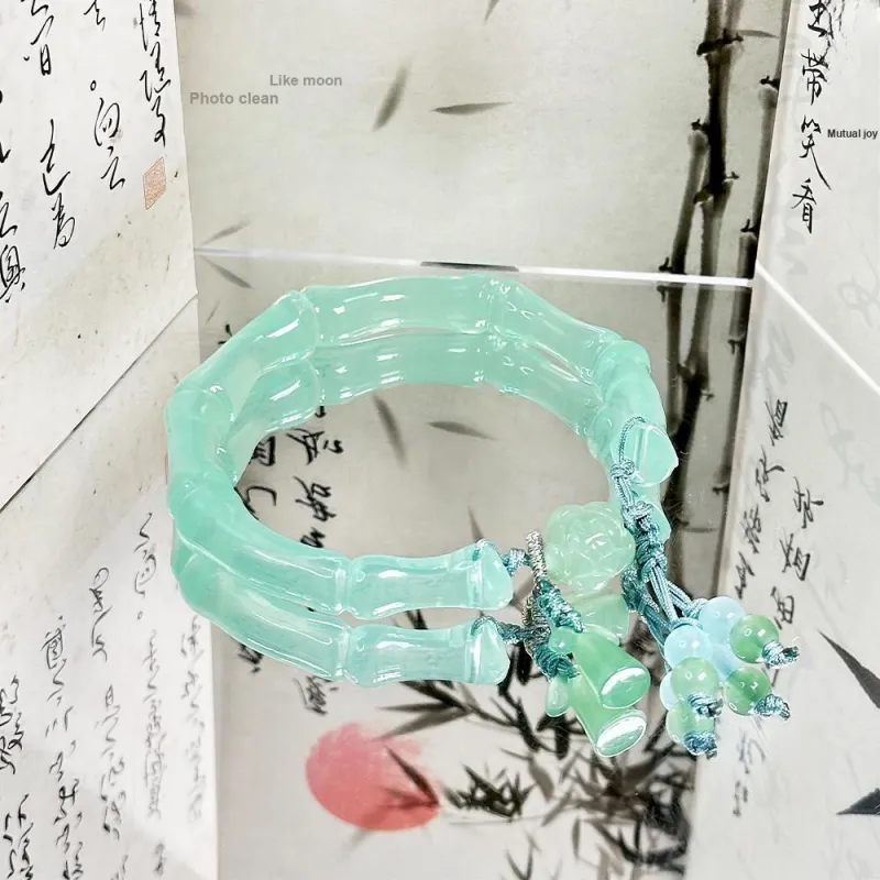 CLARKIA FLOWER Resin Bangles Women's-1