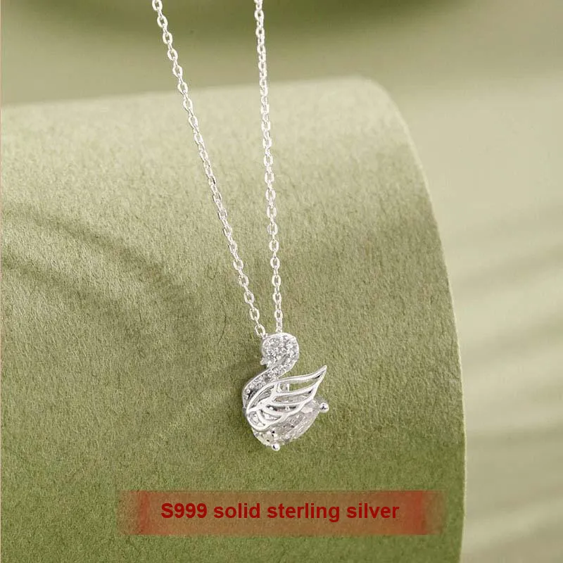 PUENTE 999 Fine Silver Collarbone Chain Women's-3