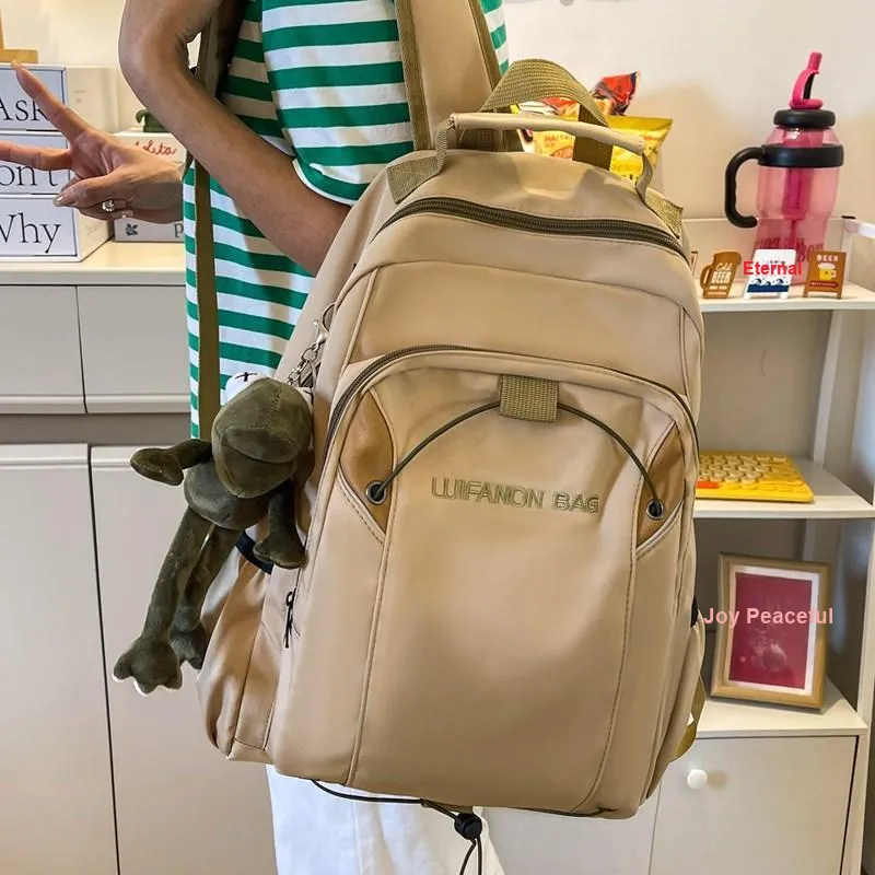 Moonshine Nylon Backpack Regular Unisex Multicolor-7