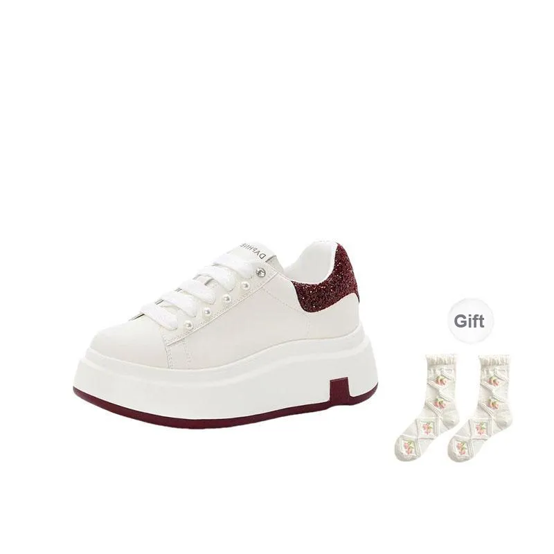 PARK DANCE Low Top Skateboard Shoes Women's-6