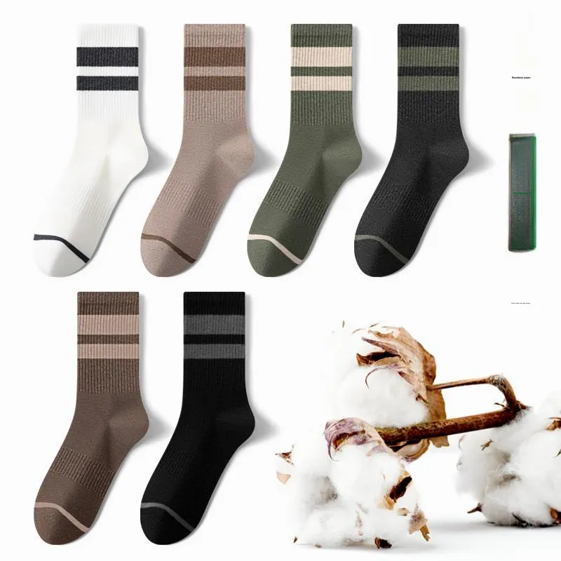 Caramella Mid Calf Socks Men's Combo Set-30