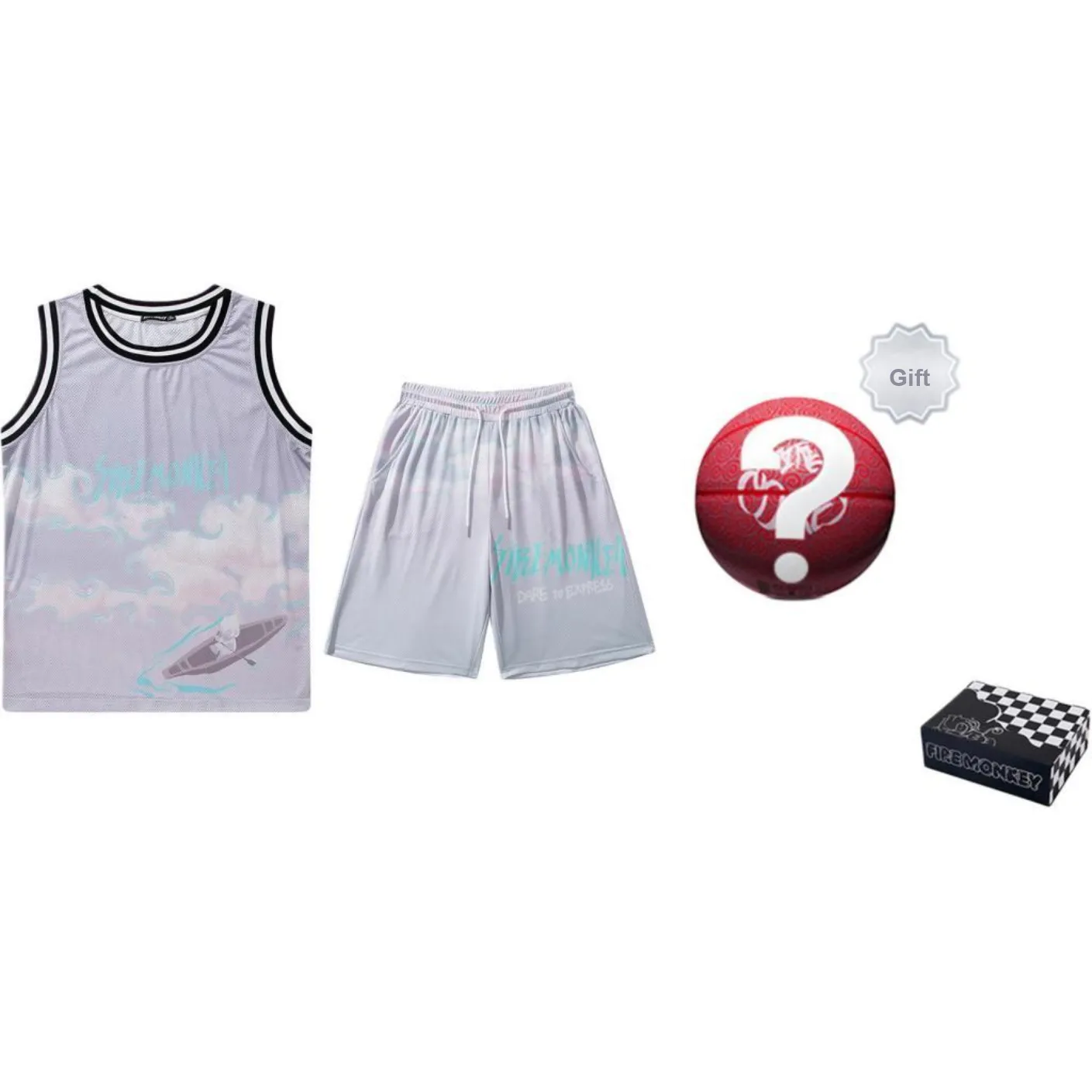 FireMonkey Basketball Suit Unisex