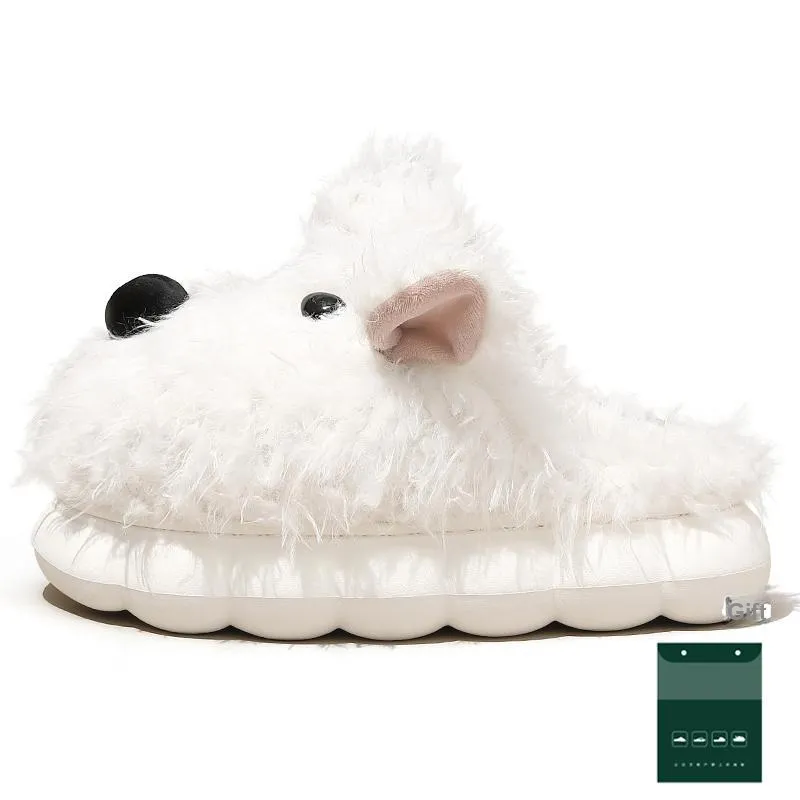 KUUJOO Plush Slippers For Women's-1