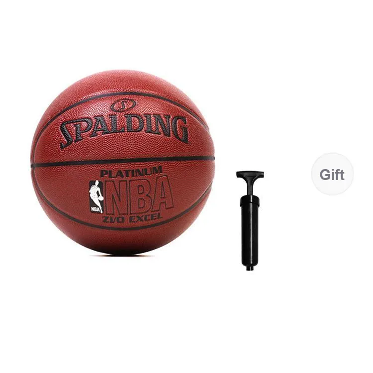 SPALDING PU Basketball Brick Size 7 Training Unisex-3