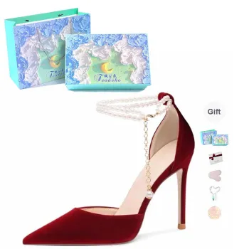 Feo Dvke Slim Heel High Heels 7cm 10cm Women's Gift Box Set