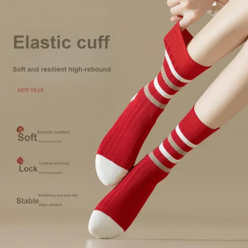XXLLG Mid-Calf Socks Women's Box 4-Pack