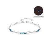 Glow in The Dark Ripple Bracelet-Men's