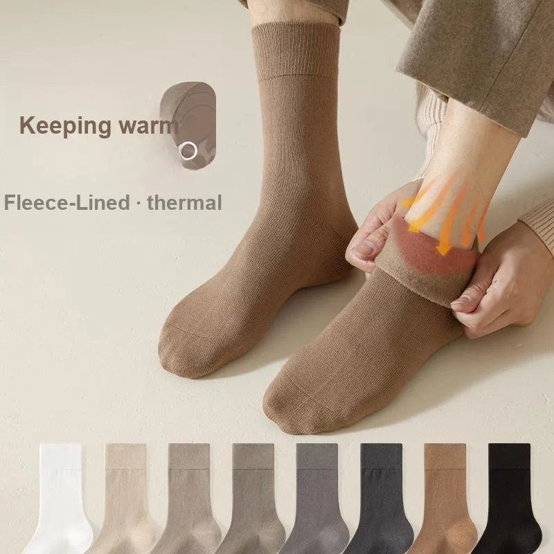 MIIOW Knee High Socks Men's 5 Pack-1