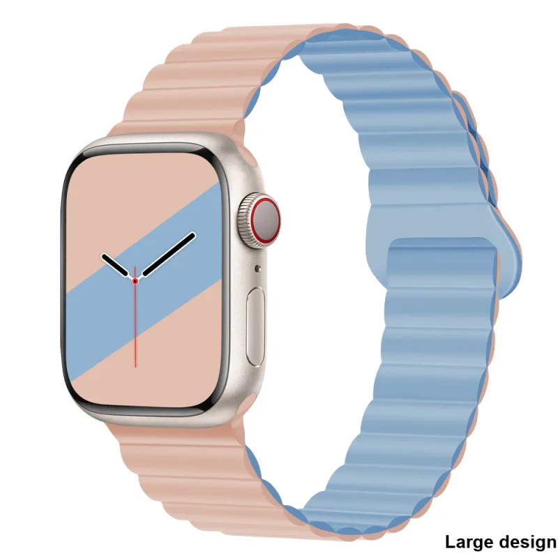 SOUTU Watch Band Apple Compatibility 38/40/41/42/44/45/49mm Silicone Material-2