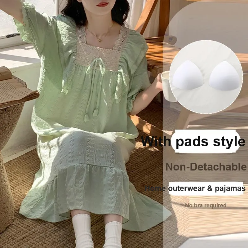 OUSHIBO Nightgown Women's Image Color-4