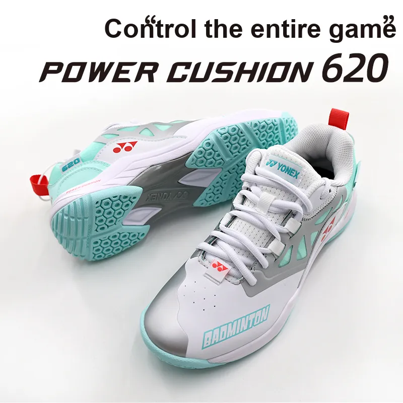 YONEX Power Cushion Badminton Shoes Unisex Low Top White Mint-7