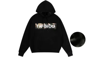 FANBIOU Hooded Loose Fit Sweatshirt Winter Unisex
