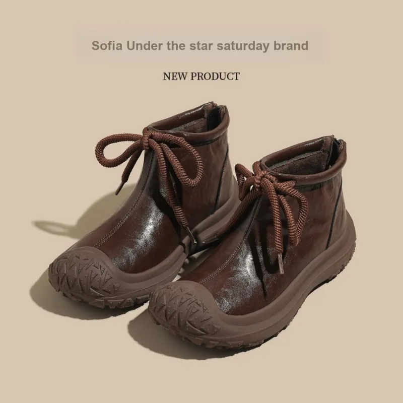 Safiya Ankle Boots Women's Brown-2
