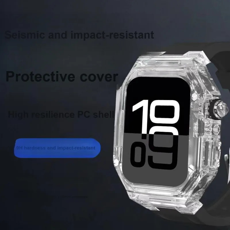 MSSM Apple Compatibility Watch Band 16.76cm~21.33cm 46 Watch Dial Silicone Material-10