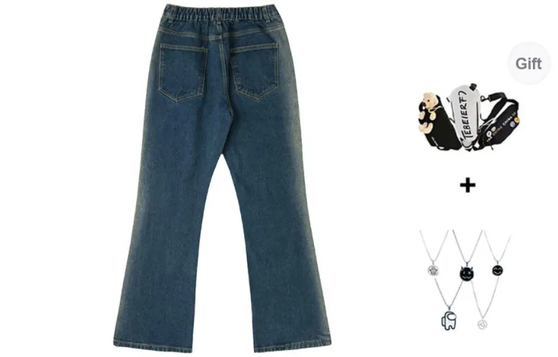 LIGHTNING BEAR Jeans Unisex-5