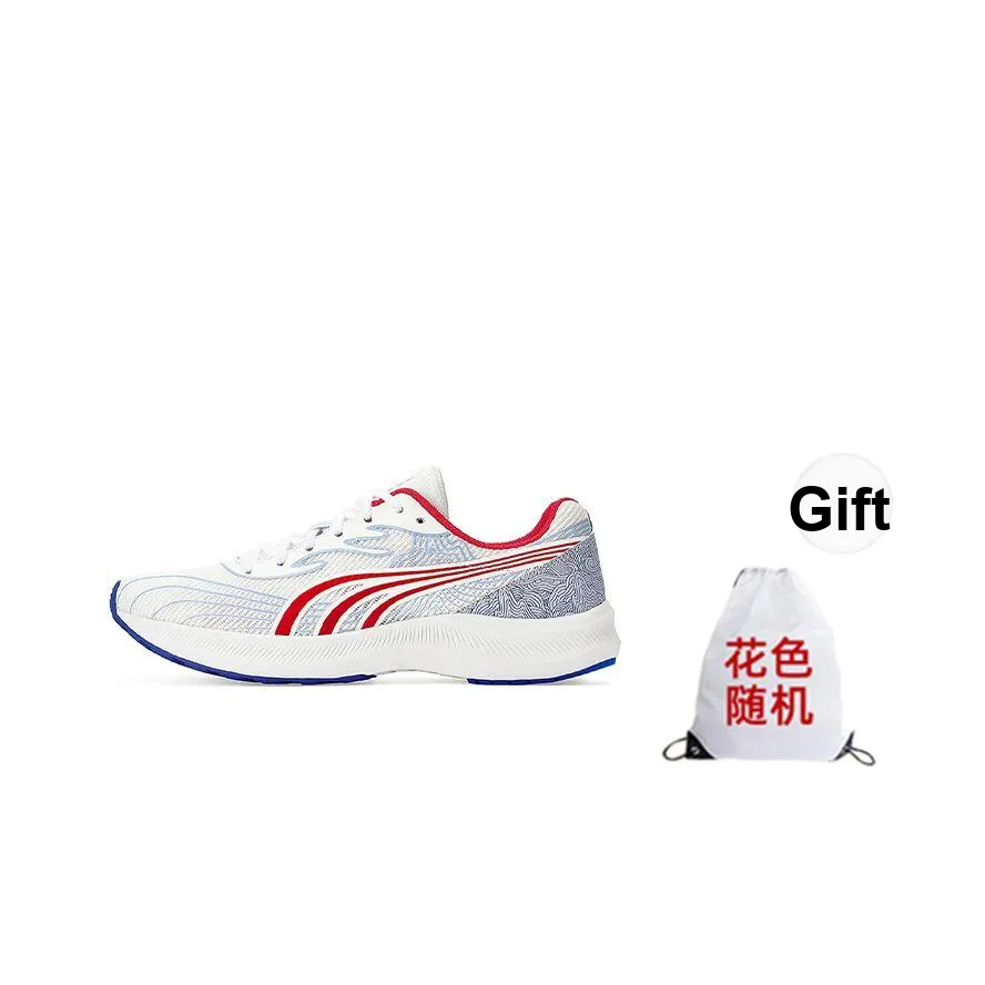 DO WIN Journey To The Second Generation Running Shoes Unisex Low top White Red