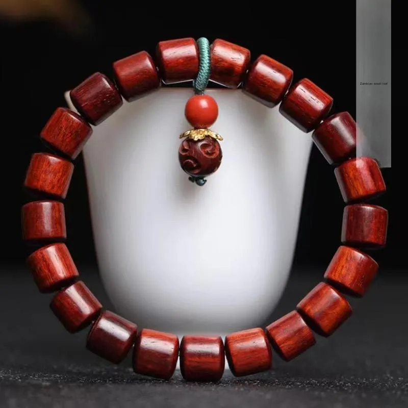 Is Here Bloodwood Bracelets Unisex-4